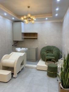 صفر تاصد طراحی تا تحویل و رضایت سالن زیبایی